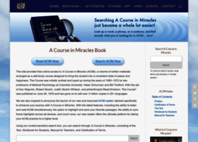 Acourseinmiraclesnow.com thumbnail