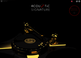 Acoustic-signature.com thumbnail