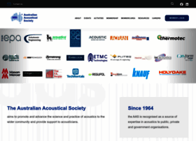 Acoustics.asn.au thumbnail