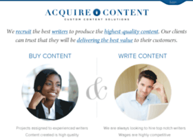 Acquirecontent.com thumbnail