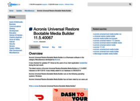 Acronis-universal-restore-bootable-media-builder.updatestar.com thumbnail