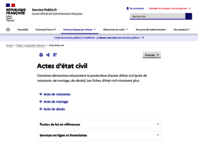 Acte-etat-civil.fr thumbnail