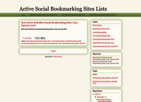 Activebookmarkinglists.blogspot.com thumbnail