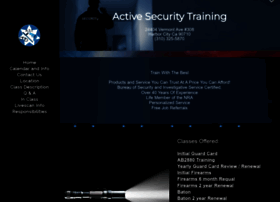 Activesecuritytraining.com thumbnail