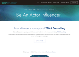 Actorinfluencer.com thumbnail