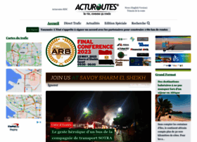Acturoutes.info thumbnail
