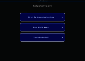 Actusports.site thumbnail Actusports.site thumbnail