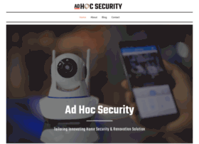 Ad-hocsecurity.com thumbnail