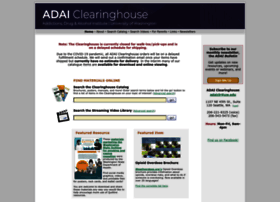 Adaiclearinghouse.net thumbnail