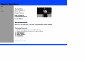 Adambuchsbaum.com thumbnail