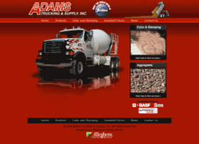 Adams-trucking.com thumbnail