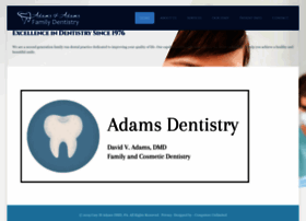 Adamsdentist.com thumbnail