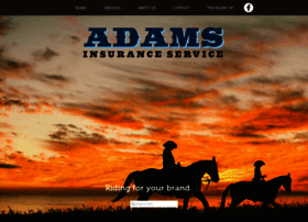 Adamsinsurance.com thumbnail