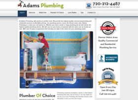 Adamsplumber.com thumbnail