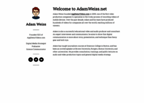 Adamweiss.net thumbnail
