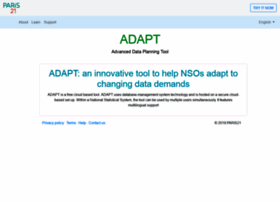 Adapt.paris21.org thumbnail