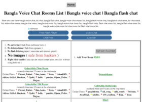 Bangla Voice Chat Room List