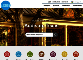 Addisontx.gov thumbnail