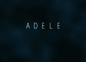 Adele.com thumbnail
