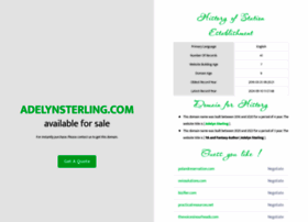 Adelynsterling.com thumbnail