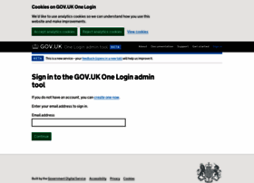 Admin.sign-in.service.gov.uk thumbnail