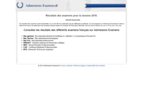 Admissions-examens.fr thumbnail