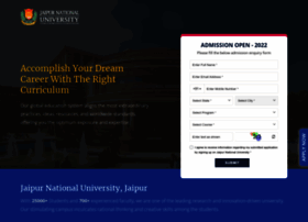 Admissions.jnujaipur.ac.in thumbnail