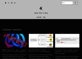 Adnanthekhan.com thumbnail