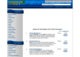 Adobe-air-rss-reader-free-ticker.sharewarecentral.com thumbnail
