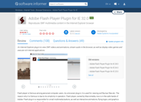 Adobe-flash-player-activex182.software.informer.com thumbnail