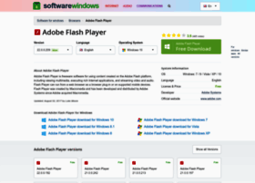 Adobe-flash-player.en.softwarewindows.com thumbnail