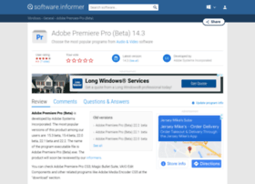 Adobe-premiere-pro-beta.software.informer.com thumbnail