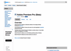 Adobe-premiere-pro-beta.updatestar.com thumbnail