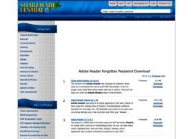 Adobe-reader-forgotten-password.sharewarecentral.com thumbnail