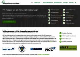 Adressleverantoren.se thumbnail Adressleverantoren.se thumbnail