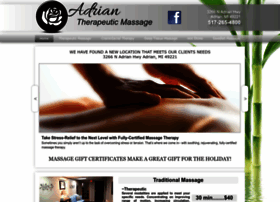 Adrian-therapeutic-massage.com thumbnail