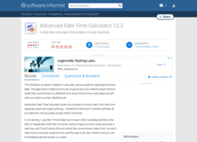 Advanced-date-time-calculator.software.informer.com thumbnail