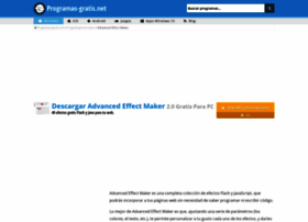 Advanced-effect-maker.programas-gratis.net thumbnail