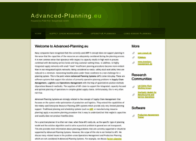 Advanced-planning.eu thumbnail Advanced-planning.eu thumbnail