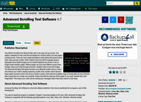 Advanced-scrolling-text-software.soft112.com thumbnail