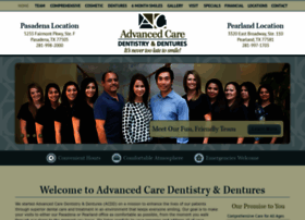 Advancedcaredentistryanddentures.com thumbnail