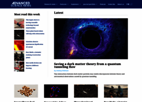 Advancedsciencenews.com thumbnail