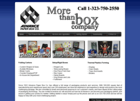 Advancepaperbox.com thumbnail