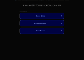 Advancetutoringschool.com.au thumbnail