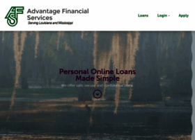 Advantagefinancialonline.net thumbnail