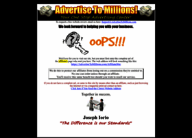 Advertisetomillions.com thumbnail