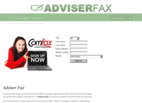 Adviserfax.com thumbnail