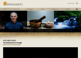 Adyashanti.org thumbnail