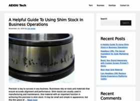 Aeioutech.com thumbnail
