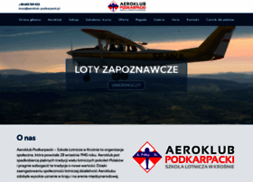 Aeroklub-podkarpacki.pl thumbnail Aeroklub-podkarpacki.pl thumbnail